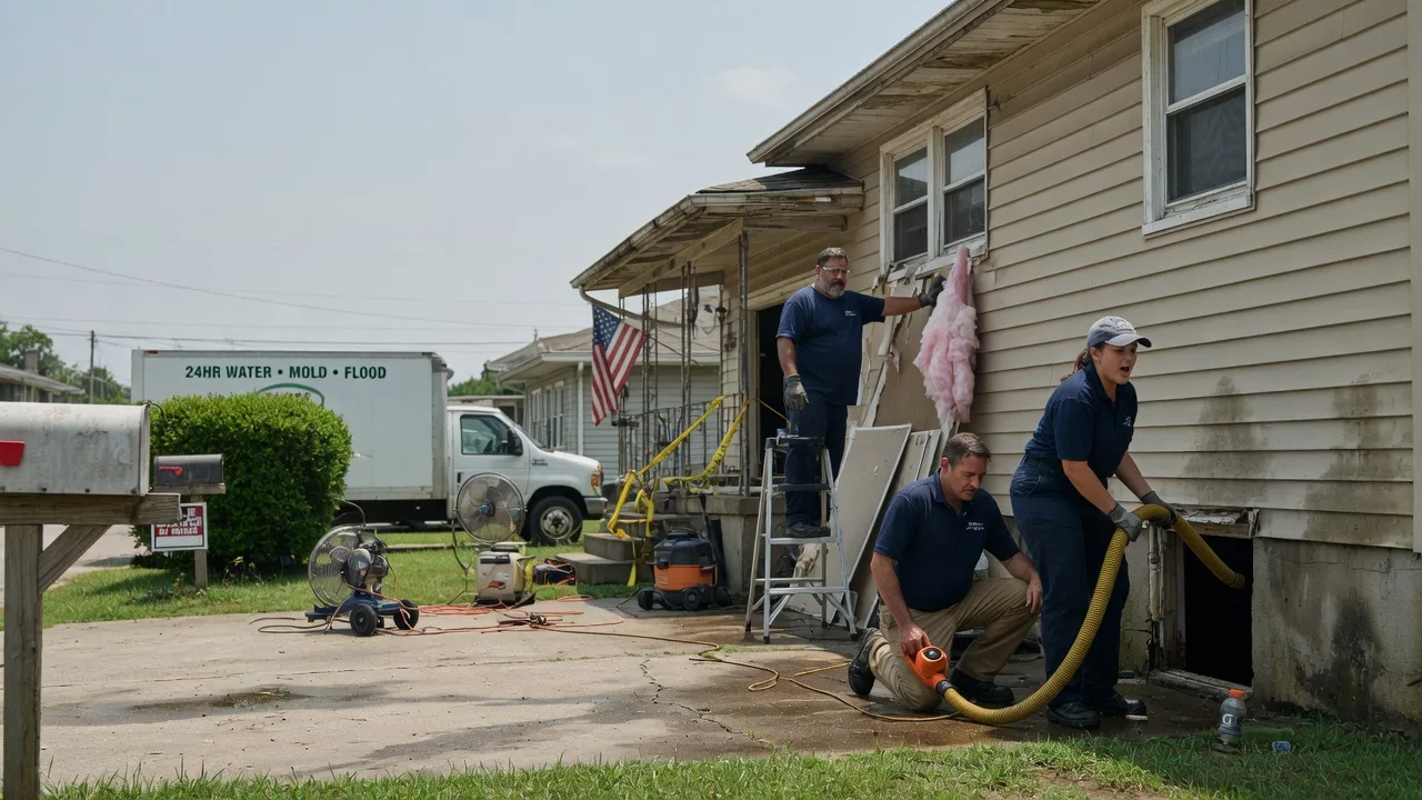 Water Damage Repair in Bridgeport, AL near me